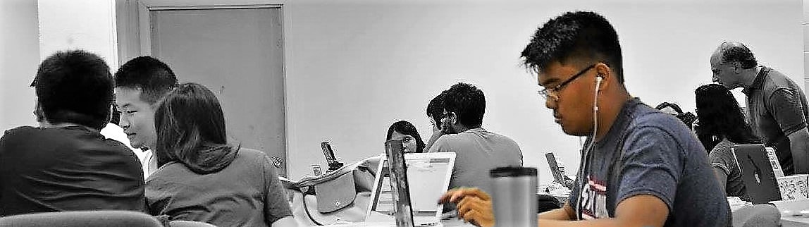 Neil Opena typing